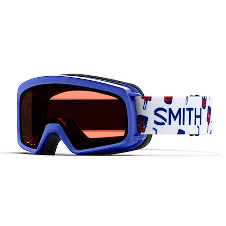 Snowboard Goggles Smith Rascal blue showtime | rc36 rosec 2020 - 1