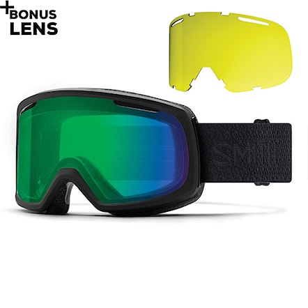 Snowboardové brýle Smith Riot black mosaic | chromapop everyday green mir.+yellow 2018 - 1