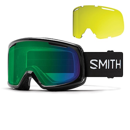 Snowboard Goggles Smith Riot black | chrmpp evrd green mi+std.yellow 2020 - 1