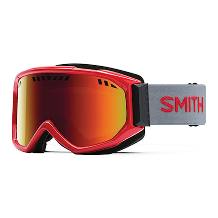 Snowboard Goggles Smith Scope fire | red sol-x mirror 2018 - 1