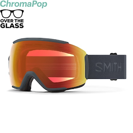 Gogle snowboardowe Smith Sequence Otg slate | cp ed red mirror 2025 - 9