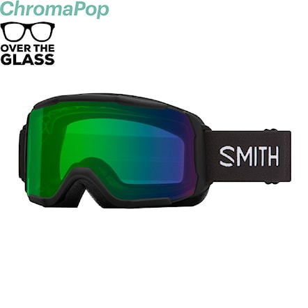 Snowboardové brýle Smith Showcase OTG black | cp ed green mirror 2023 - 1