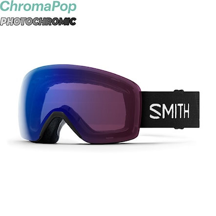 Snowboardové brýle Smith Skyline black | chromapop photochromic rose flash 2024 - 1