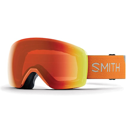 Snowboard Goggles Smith Skyline halo | chromapop everyday red mirror 2019 - 1