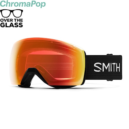 Snowboard Goggles Smith Skyline XL black | cp ed red mirror 2024 - 1