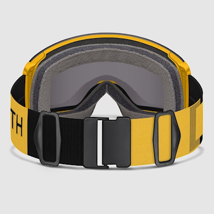 Snowboard Goggles Smith Skyline XL gold bar colorblock | chromapop sun black 2024 - 5