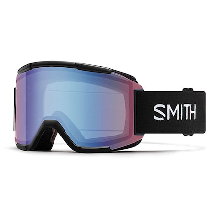 Snowboardové okuliare Smith Squad black | red sensor mirror 2019 - 1