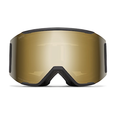 Gogle snowboardowe Smith Squad Mag black | cp sun black gold mirror+cp storm blue sensor mirror 2024 - 7