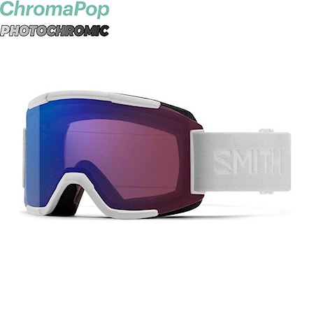 Snowboard Goggles Smith Squad white vapor | cp photochromatic 2024 - 1