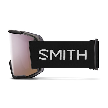 Snowboardové okuliare Smith Squad XL black | cp everyday rose gold mirror+cp storm blue sensor mirror 2025 - 2