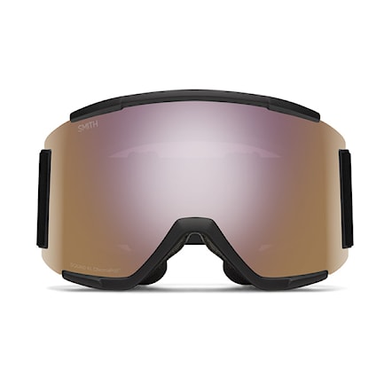 Snowboard Goggles Smith Squad XL black | cp everyday rose gold mirror+cp storm blue sensor mirror 2025 - 4