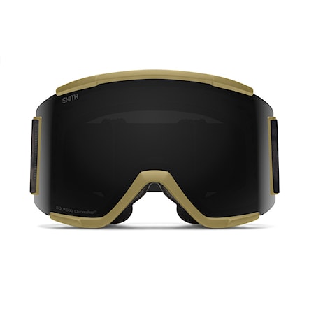 Snowboard Goggles Smith Squad XL sandstorm mind expanders | cp sun black+cp storm blue sensor mirror 2024 - 7