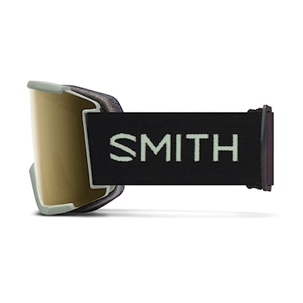 Snowboard Goggles Smith Squad XL smith x tnf | cp sun black gold mirror+cp storm blue sensor mirror 2024 - 4