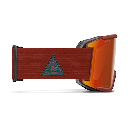 Snowboard Goggles Smith Squad XL terra flow | cp everyday red mirror+cp storm blue sensor mirror 2024 - 5