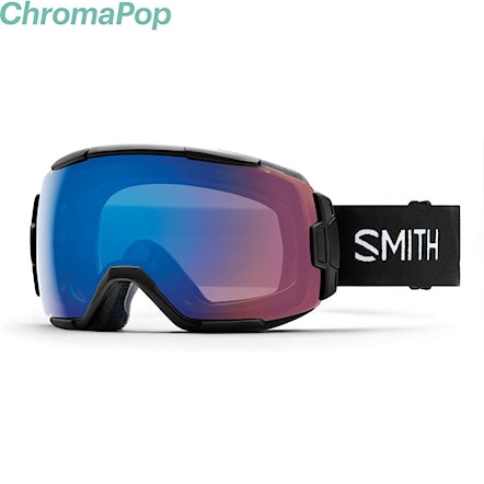 Gogle snowboardowe Smith Vice black | cp storm rose flash 2021 - 1