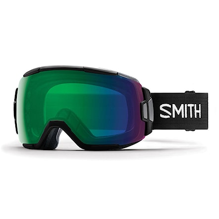 Snowboard Goggles Smith Vice black | chromapop everyday green mirror 2018 - 1
