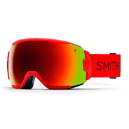 Snowboardové brýle Smith Vice fire | red sol-x 2017 - 1