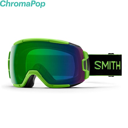 Gogle snowboardowe Smith Vice flash | chromapop everyday green mirror 2020 - 1