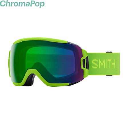Gogle snowboardowe Smith Vice limelight | cp everyday green mirror 2021 - 1