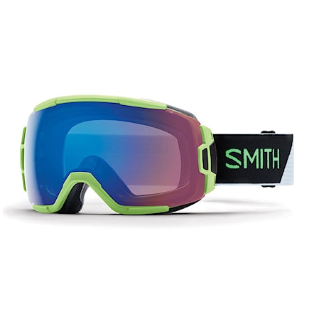 Snowboard Goggles Smith Vice reactor split | chromapop storm rose flash 2018 - 1