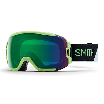 Snowboard Goggles Smith Vice reactor split | chromapop everyday green mirror 2018 - 1