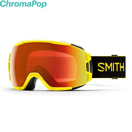 Gogle snowboardowe Smith Vice street yellow | chromapop everyday red mirror 2020 - 1