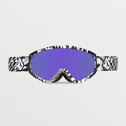 Snowboardové brýle Volcom Attunga op art | purple chrome+yellow 2024 - 2