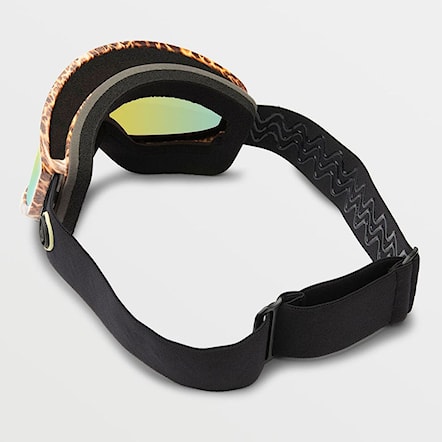 Snowboardové brýle Volcom Footprints giraffe/black | gold chrome 2023 - 2