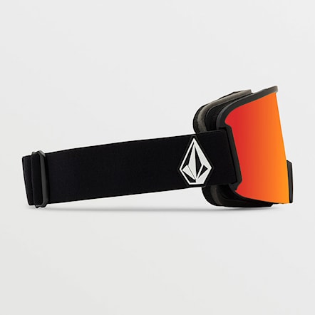 Snowboardové brýle Volcom Garden matte black | red chrome+yellow 2024 - 5