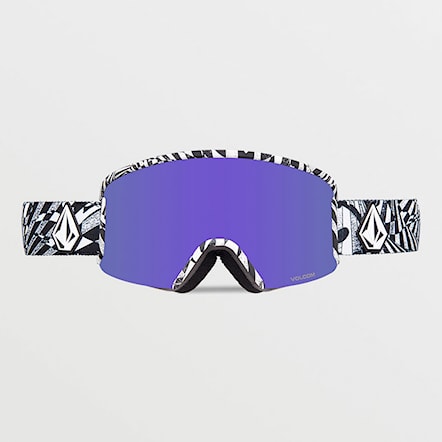 Snowboard Goggles Volcom Garden op art | purple chrome+yellow 2024 - 2