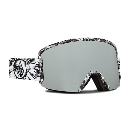 Snowboardové brýle Volcom Garden op art | silver chrome 2023 - 1