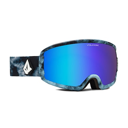 Snowboard Goggles Volcom Migrations lagoon tie-dye | blue chrome 2023 - 1