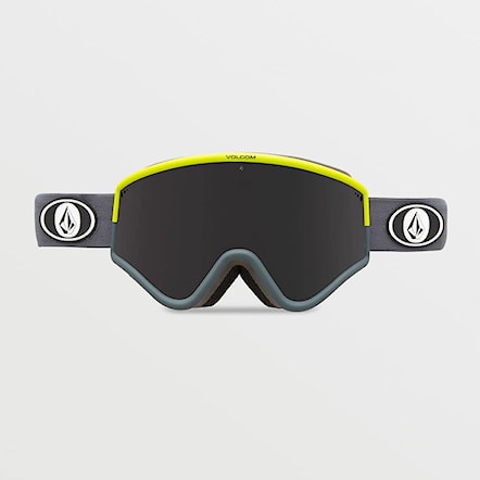 Snowboardové okuliare Volcom Yae citrus/grey | dark grey 2023 - 2