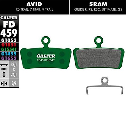 Brake Pads Galfer Pro FD459 G1554T Avid/SRAM - 1