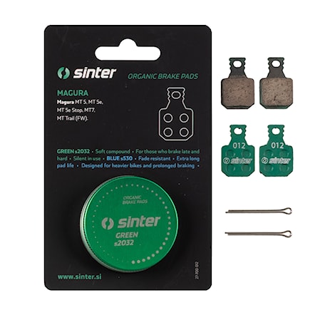 Brzdové doštičky Sinter Magura Green - 2
