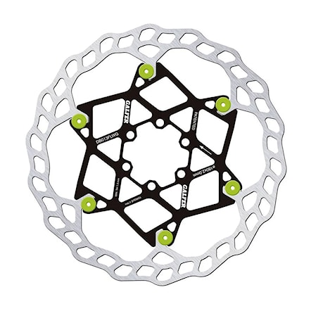 Brzdový kotúč Galfer Floating Disc Wave 203 mm × 2,0 mm green pins - 1