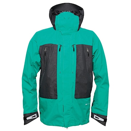 Snowboard Jacket 686 Glcr Advance Thermagraph emerald heather ripstop color. 2015 - 1