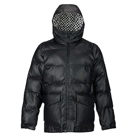 Snowboard Jacket Analog Kilroy true black leather 2018 - 1