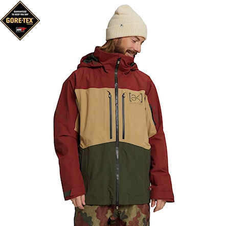 Snowboard Jacket Burton AK Gore Swash sparrow/kelp/forest night 2021 - 1