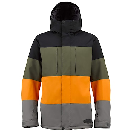 Snowboard Jacket Burton Encore true black colorblock 2014 - 1