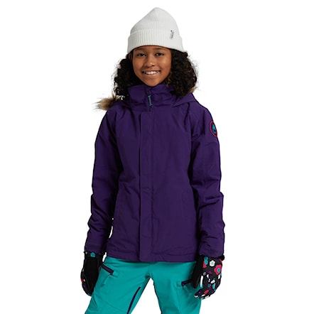 Snowboard Jacket Burton Girls Bennett parachute purple 2021 - 1