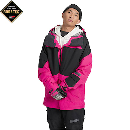 Snowboard Jacket Burton Gore Banshey 2L punchy pink/true black 2021 - 1