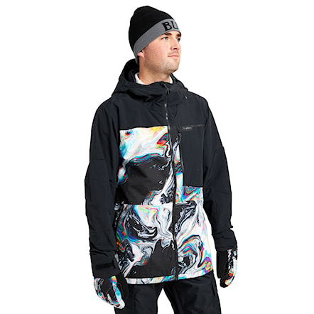 Snowboard Jacket Burton Peasy maalavidaa 2022 - 1