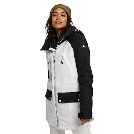 Snowboard Jacket Burton Wms Prowess true black/stout white 2021 - 1