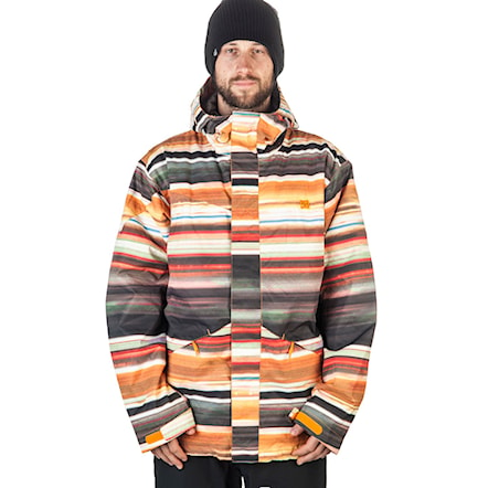 Snowboard Jacket DC Amo blur stripe 2014 - 1
