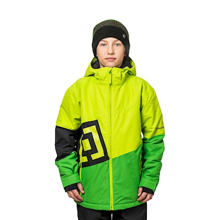 Snowboard Jacket Horsefeathers Meager Kids lime 2017 - 1