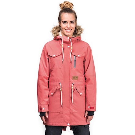 Snowboard Jacket Horsefeathers Perrie mineral red 2018 - 1