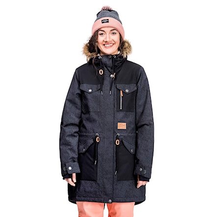 Snowboard Jacket Horsefeathers Perrie washed grey 2018 - 1
