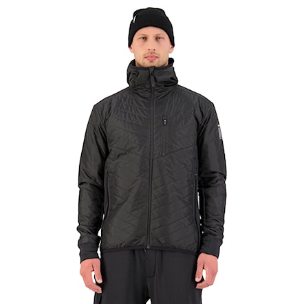 Technical Jacket Mons Royale Arete Wool Insulation Hood black 2022 - 1
