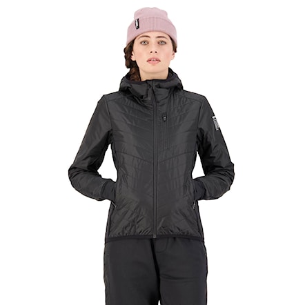 Technical Jacket Mons Royale Wms Neve Wool Insulation Hood black 2022 - 1